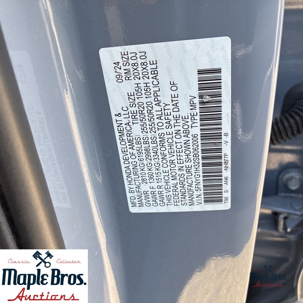 2025 Honda Pilot Sport