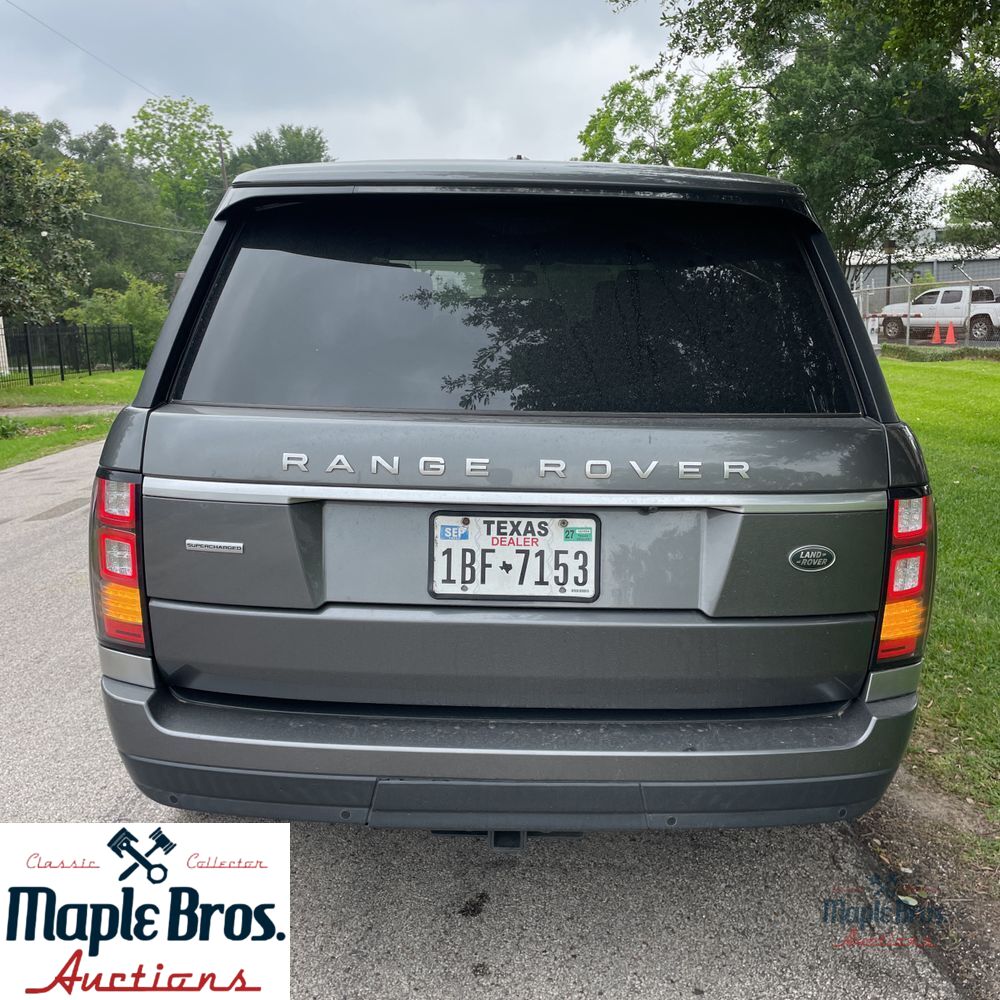 2015 Land Rover Range Rover Supercharged